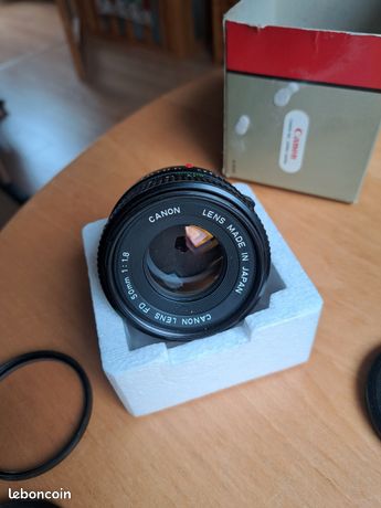 Canon FD 50mm F/1.4 SSC with BS-55 Mint- Condition