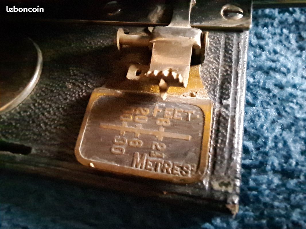 Appareil Photo Ancien Brownie Automatic I B T – Rare Modèle à Soufflet En Bois