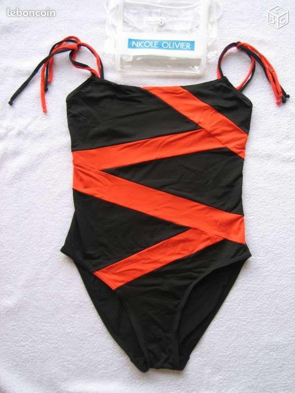 MAILLOT DE BAIN 1 Pièce Nicole Olivier (image 1)