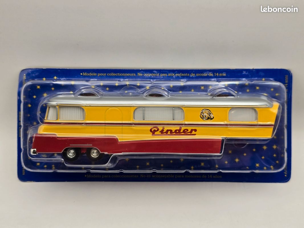 ALTAYA CIRQUE PINDER Caravane semi remorque du dompteur 1/64 neuf