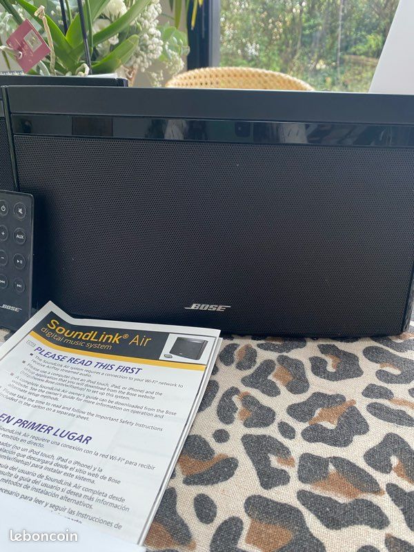 Soundlink Air Digital Music System Bocina Bose Remote Control For