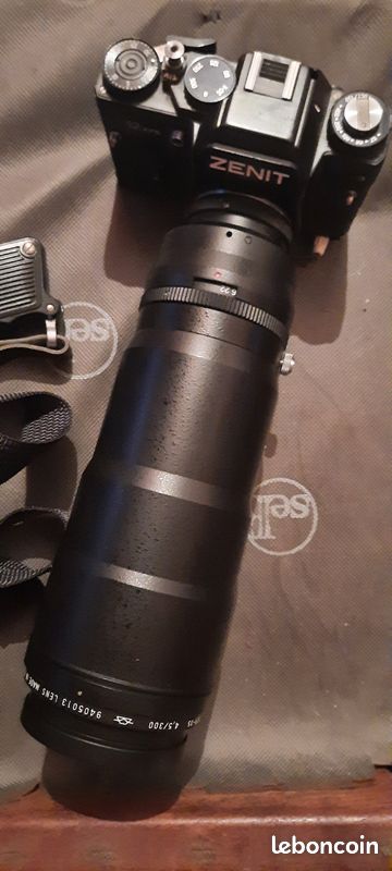 APPAREIL PHOTO ZÉNIT avec objectif SNIPER TRÈS BONNE ÉTAT DEUX OBJECTIFS EUR 177,00 - FR