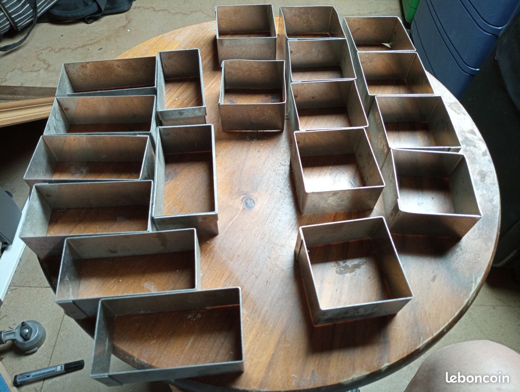 R) Moules ind en inox carrés et rectangles (image 3)