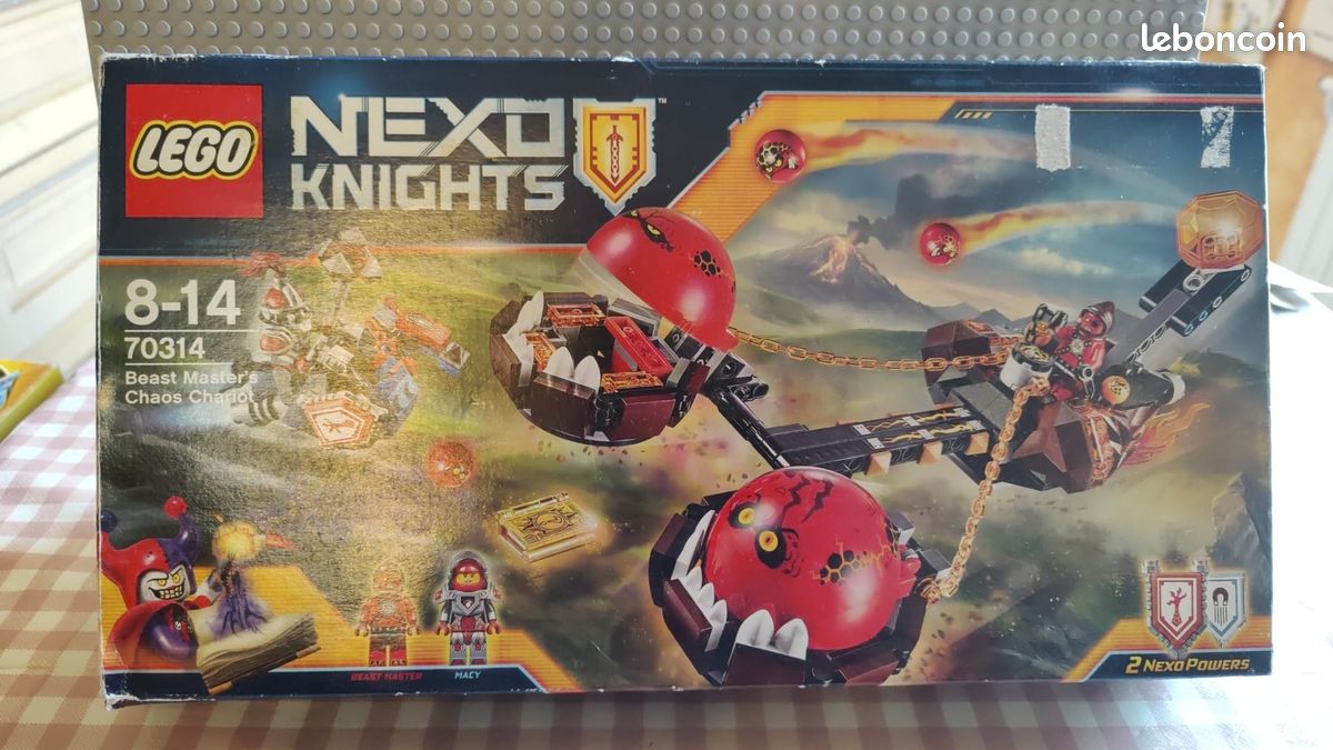 Lego Nexo Knights 70314 complet + 70339 offert (image 1)