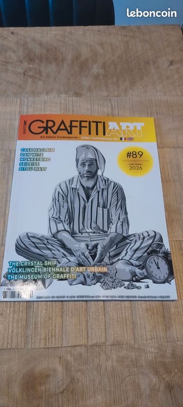 Graffiti art 89 magazine street art urbain juillet 2026 graffiti tag art toys culture urbaine (image 1)