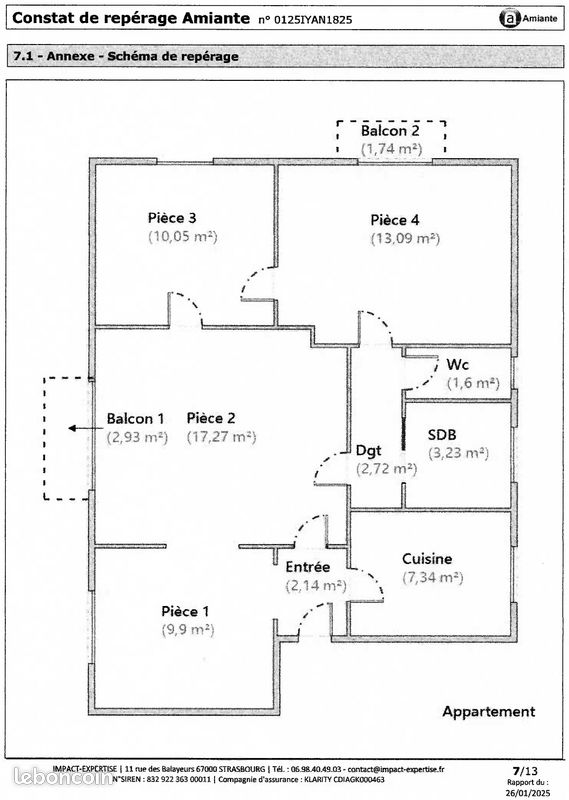 Appartement 4 pièces 66 m² · à Illkirch-Graffenstaden · 66 m² · 218 000 €