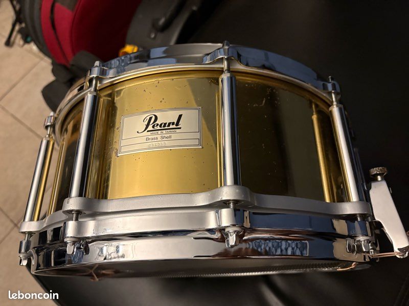 Caisse claire Pearl Free loating 14x6,5 laiton (image 2)