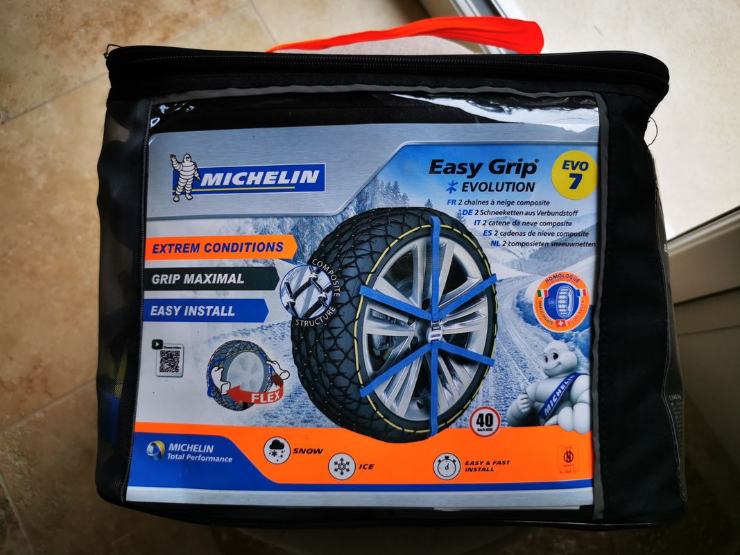 Vends 2 Chaînes à neige Michelin Composite Easy Grip Evolution 12 -  Équipement auto