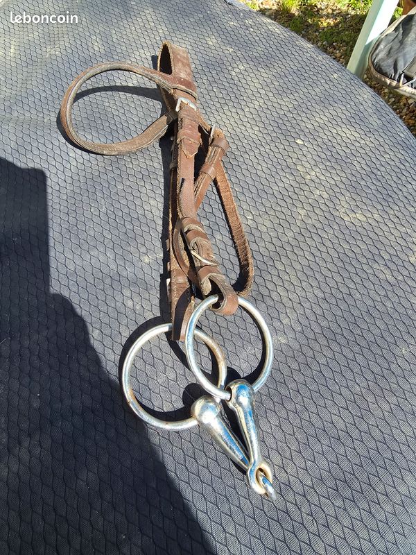 Mors Snaffle Miniature Pour Cheval - Tough 1 Jr Cowhorse - Bouche Fer Doux 4"