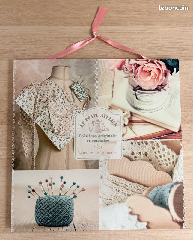 Tableau / toile déco atelier couture (image 1)