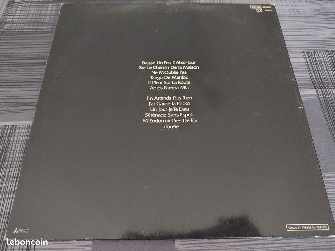 Disque Vinyl vintage - Jack Lantier "Parfum Tango" (image 5)