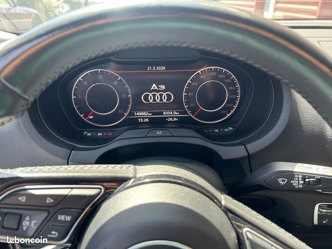 AUDI A3 SPORTBACK BUSINESS 2.0 TDI 150/Virtual cockpit/Entretien complet Audi/Garantie 12 mois (image 14)