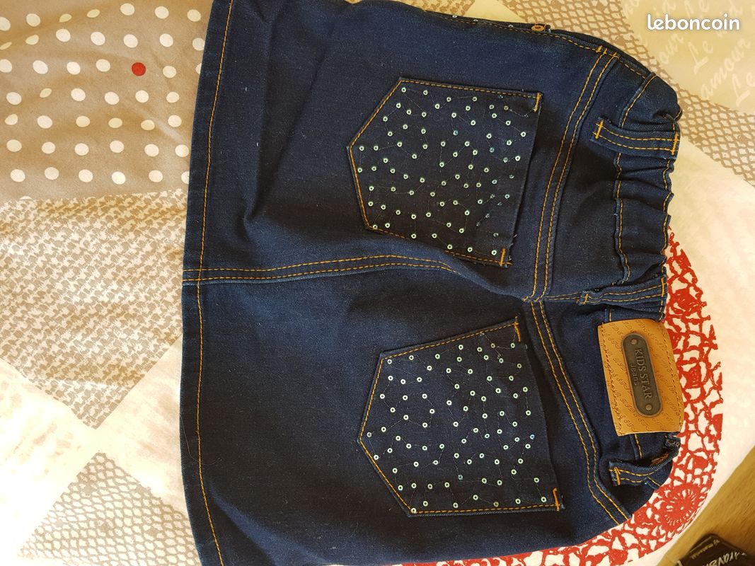 Jupe en jeans pailletée, fille, 12 ans (image 5)