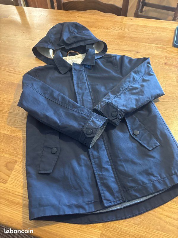 Manteau coupe vent - pluie enfant 8 ans Zara (image 1)
