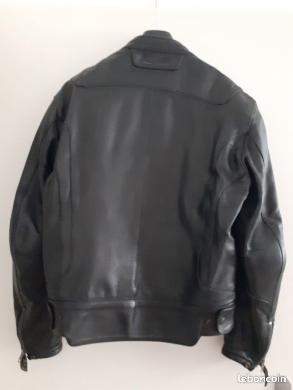 Blouson cuir moto homme (image 3)