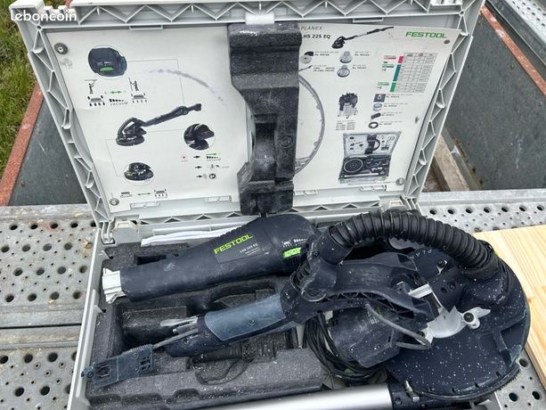 Plateau De Support 225 Mm Velcro Compatible Festool Planex LHS-E 225 – Pièce Rechange Qualité Pro Pour Ponceuse Giraffe