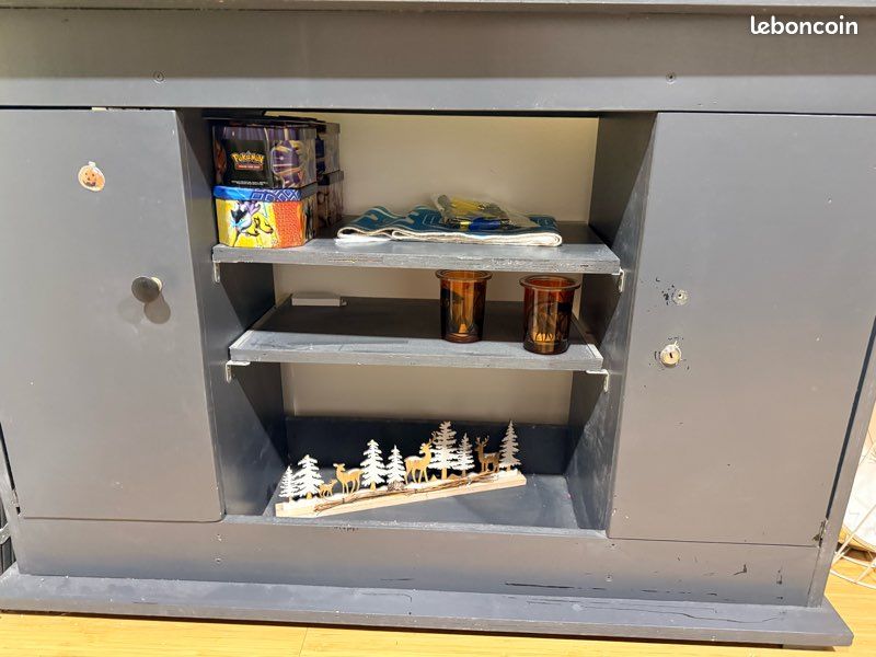 Vend aquarium 260 litres + meuble + quelques décoration + lampe (image 2)