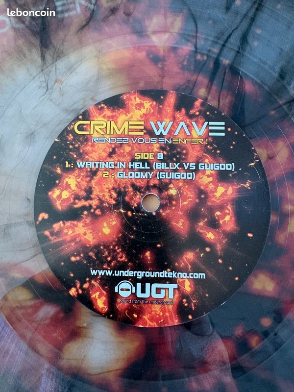 Vinyle Billx vs Guigoo - Crime Wave (image 5)