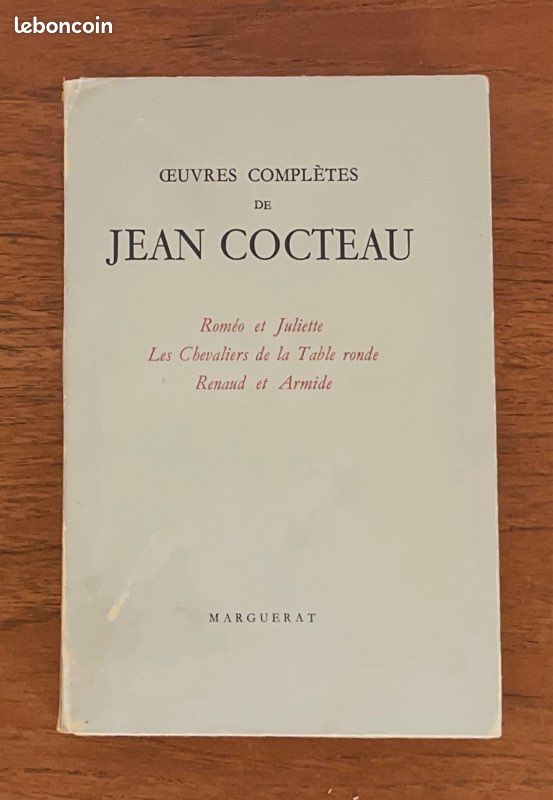 Jean Cocteau – Œuvres complètes Volume VI – Éditions Marguerat (image 1)