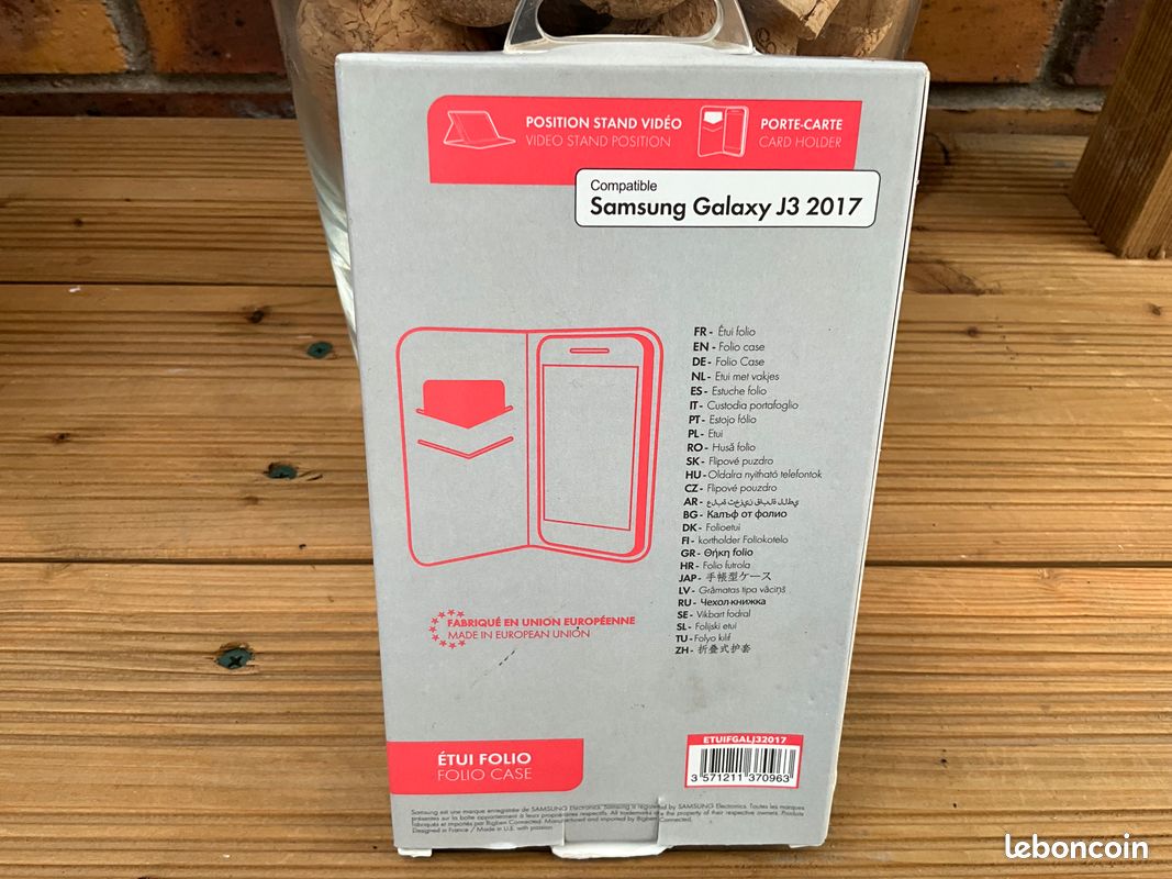 Étui folio portable Samsung Galaxy J3 2017 (image 2)