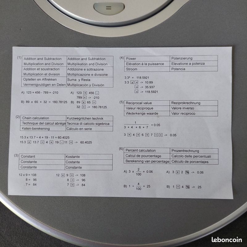 Calculatrice solaire et tapis de souris (image 5)