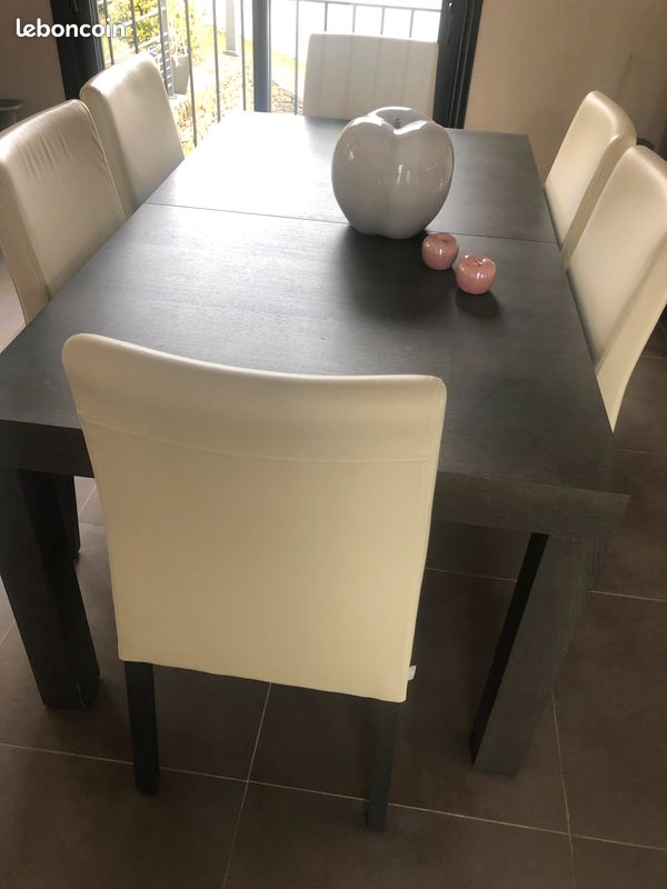 Table et 6 chaises de salon (image 2)