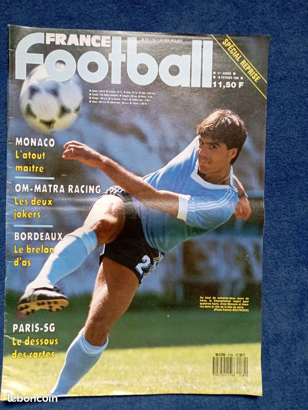 Premiers numéros bis de France Football de 1997 et 1998