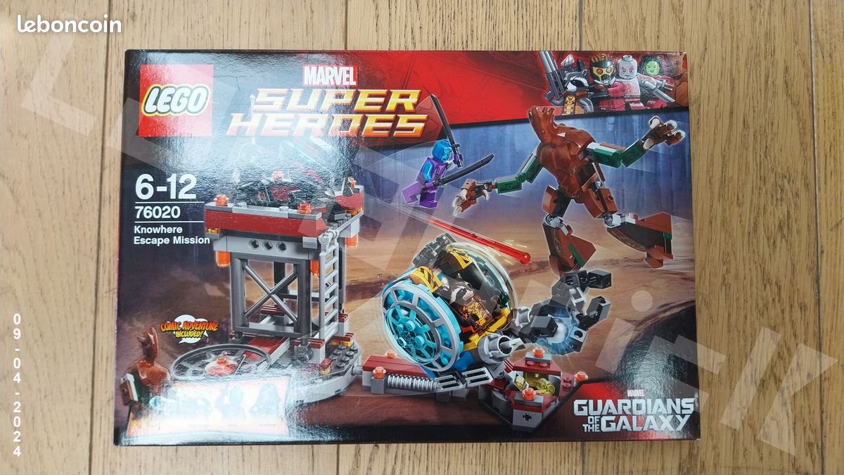 Lego Boîte 76020 Guardians of the Galaxy - Knowhere Escape Mission ...