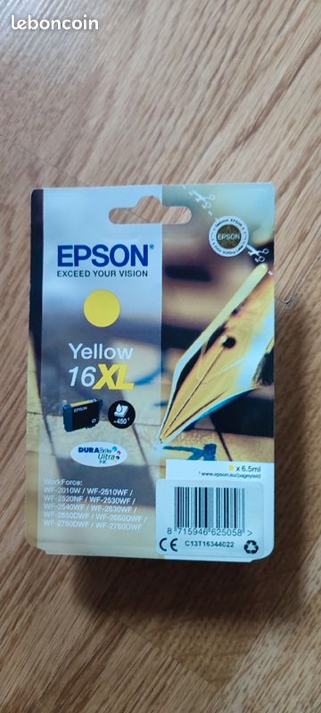 EPSON 16X lot de 15 Cartouches Encre (image 4)
