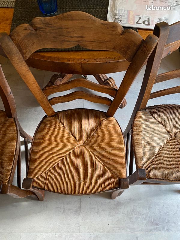 Chaises paillées (image 3)