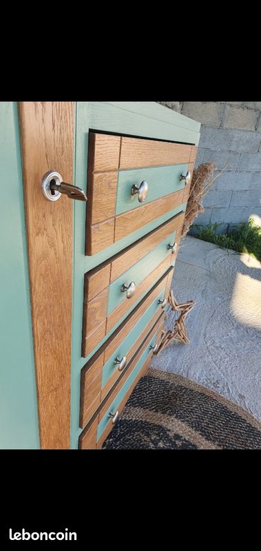 Armoire asymétrique relookée (image 4)