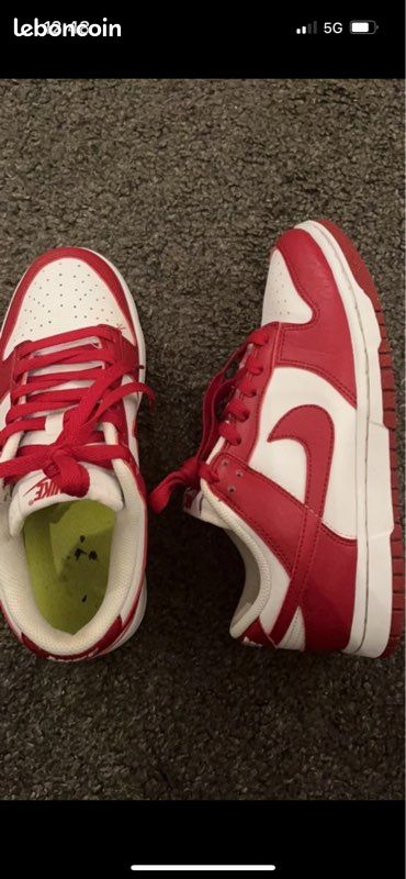 Nike dunk low next nature gym red (image 6)