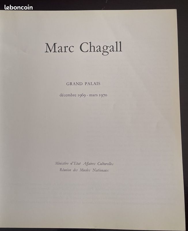 Livres "Hommage a Chagall et Hommage a Picasso (image 2)