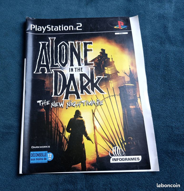 Jeu Alone In The Dark Inferno - PlayStation 2 (PS2) - Version FR Complète (boîte, Notice) - Très Bon état
