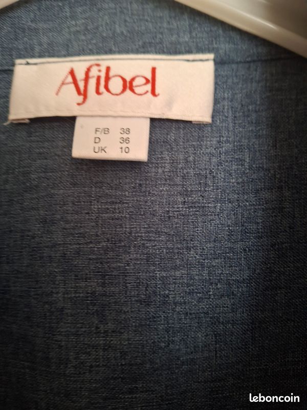 Veste bleu AFIBEL (image 4)