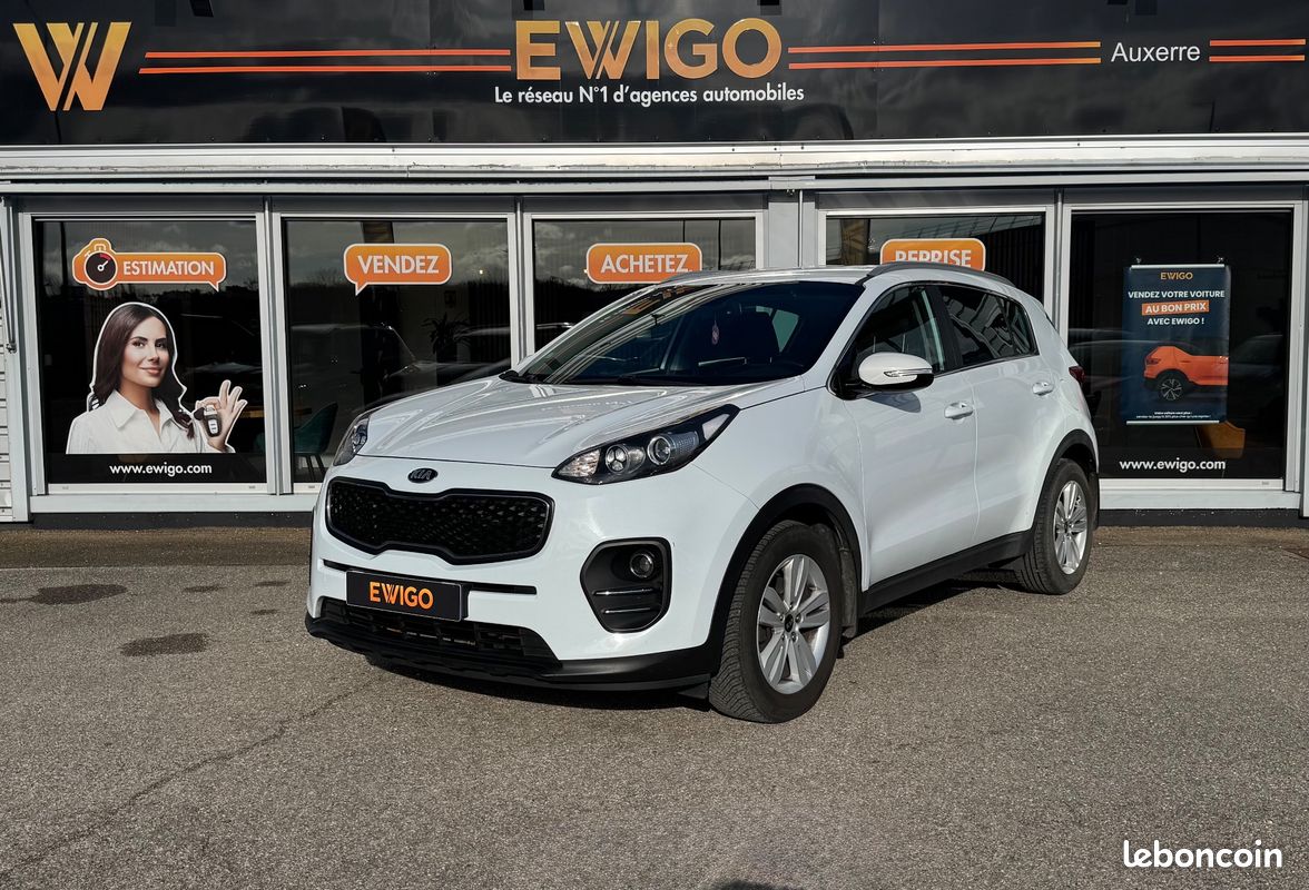 KIA Sportage 1.7 CRDI 140CH PRO ACTIVE 4X2 DCT BVA – CAMÉRA DE RECUL – APPLE CARPLAY – DRIVE MODE (image 1)