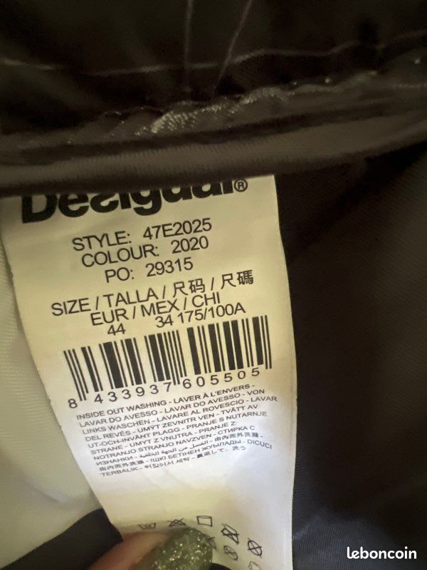 Doudoune Desigual, taille 44 (image 4)
