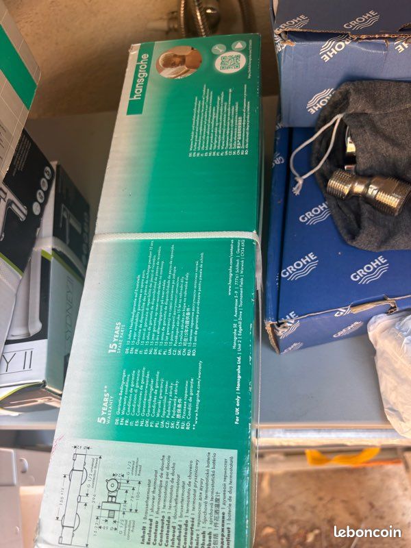 Mitigeur de douche thermostatique de la marque Hansgrohe, modèle MyFox (image 2)