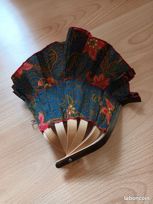 Chapeau pliable tissu et bambou 5 euros (image 6)