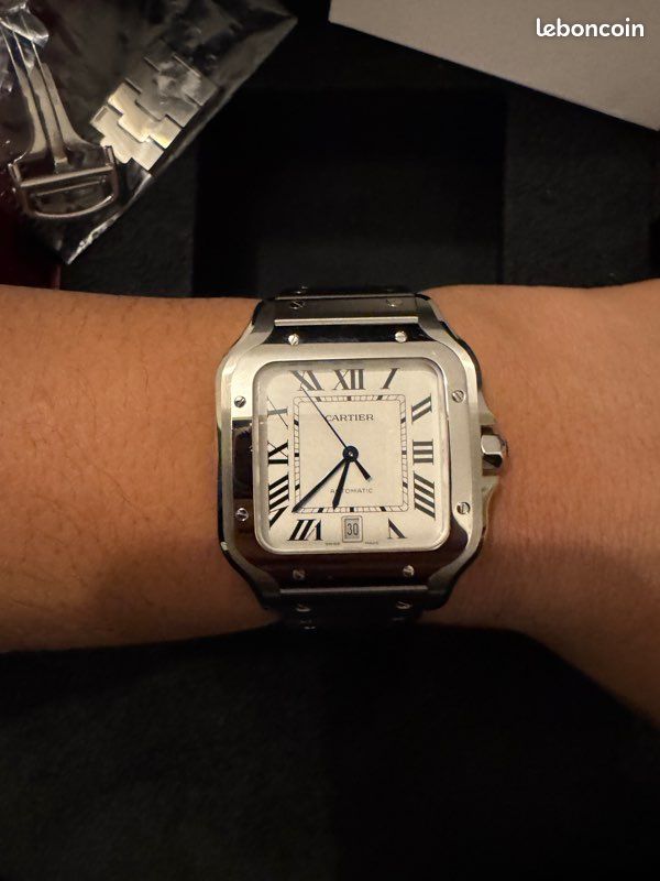 Cartier Santos xl acier 2025 (image 2)