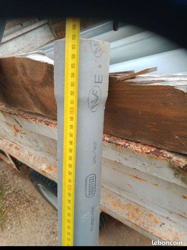 PVC 63 à coller 1,5 mètres (image 1)