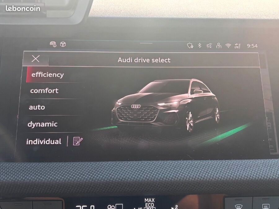 Audi A3 sportback IV New 40 TFSIe 204 25.7kWh S tronic S line 142Kms Elect. WLTP Key Less Hayon EL (image 35)