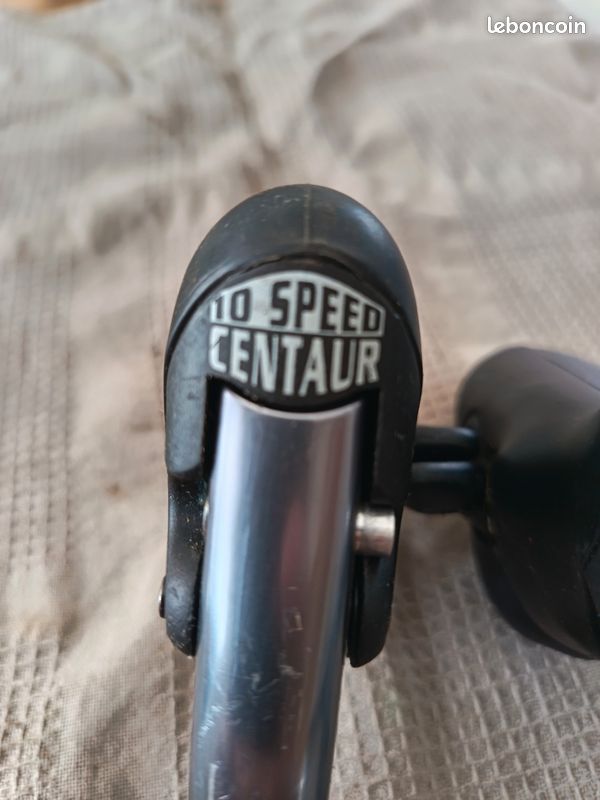 Leviers Campagnolo Centaur Ergopower 10 Vitesses - Ressort En Coil - Vintage Italie