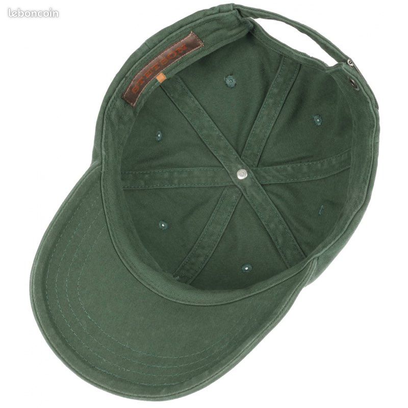 Casquette Baseball Rector Verte - Stetson - NEUVE (image 4)