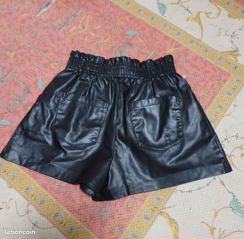Short Taille Haute Imprimé Floral Short Ceinturé Décontracté - France
