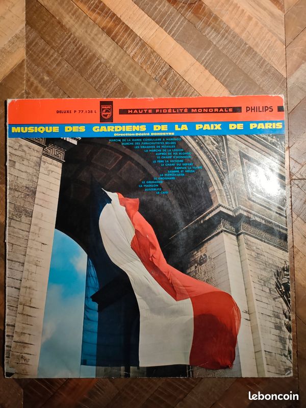 Vinyle musique les gardiens de la paix de paris (image 1)