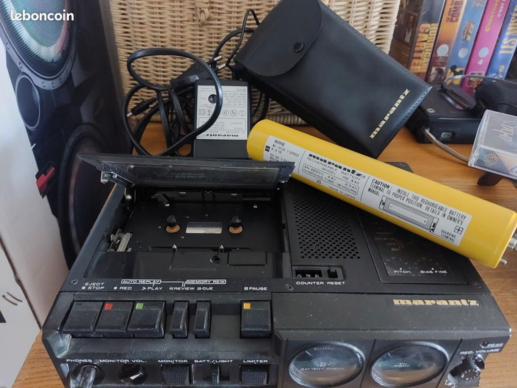 Housse De Transport Marantz CP-430 – Sacoche D'origine – Occasion – Pour Magnétophone