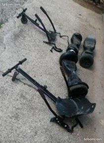 Petit Hoverboard avec batterie HS et sans chargeur et 2 hoverkart je n'ai plus les 2 gros Envoi possible pour bricoleur 15 euros le tout (image 11)