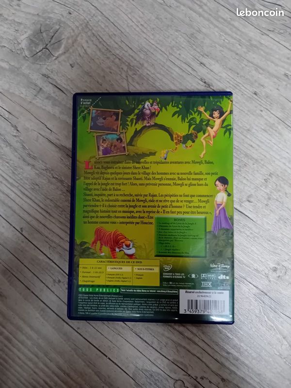 DVD : Le livre de la jungle 2 (image 3)