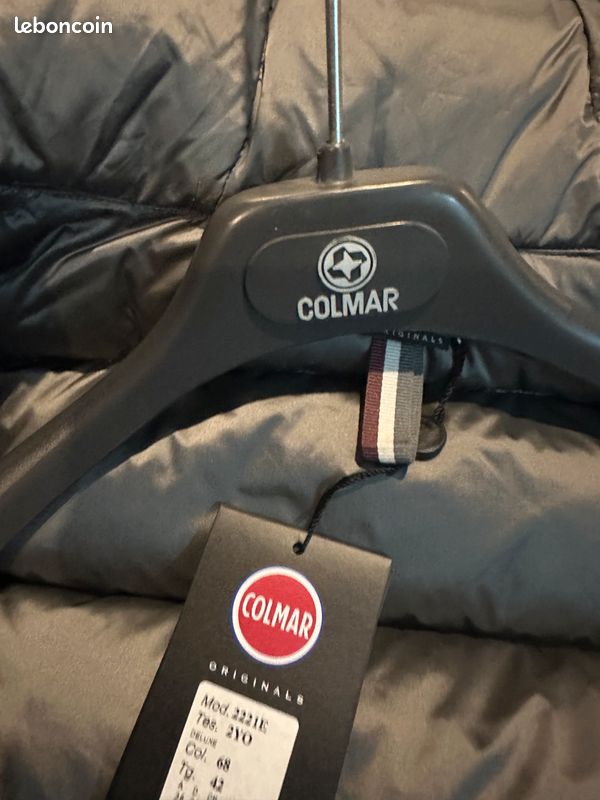 Doudoune Colmar femme neuve 38 bleu (image 7)